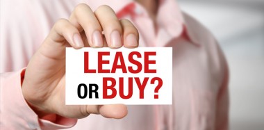 Lease or buy equipment
